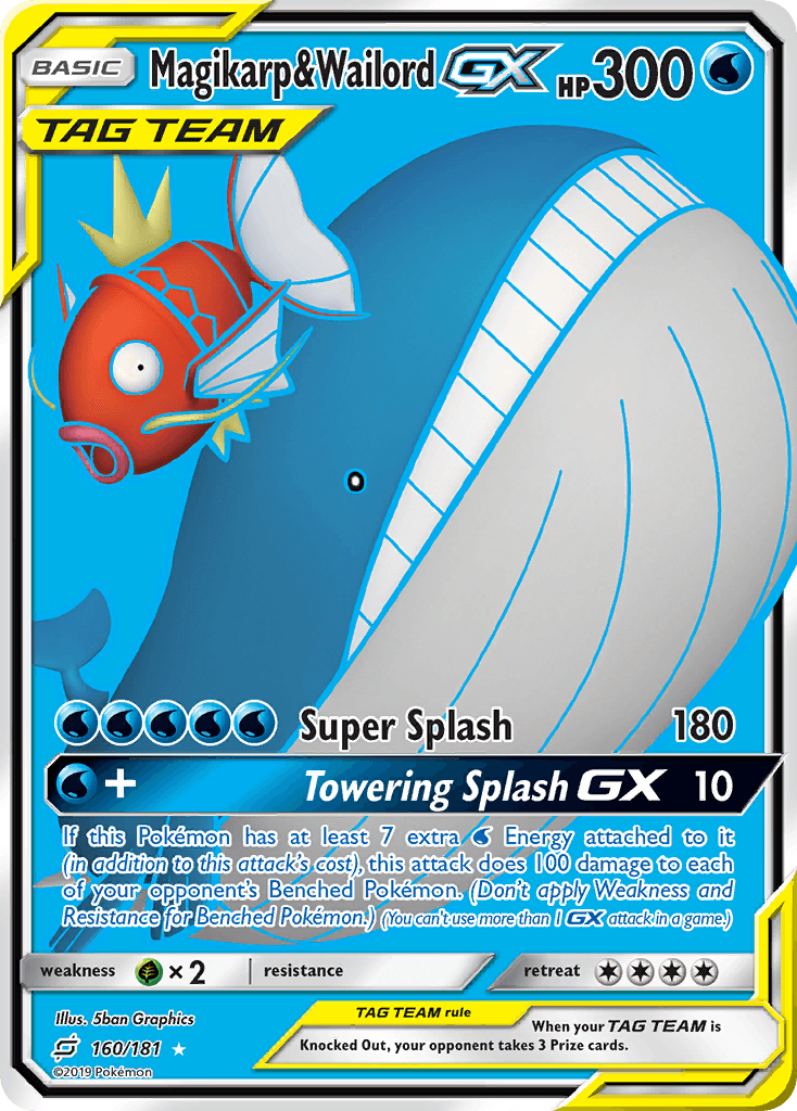 Magikarp & Wailord-GX 160/181