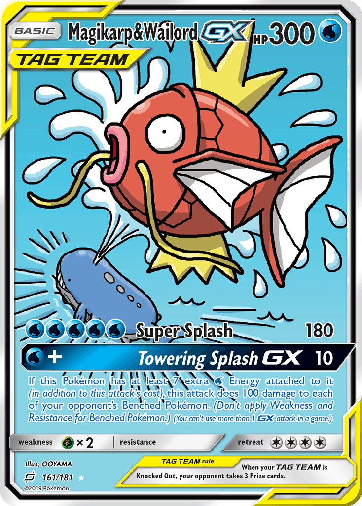 Magikarp & Wailord-GX 161/181