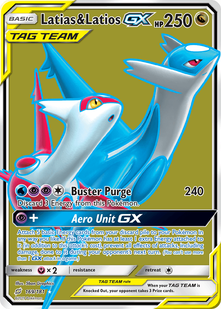 Latias & Latios-GX 169/181