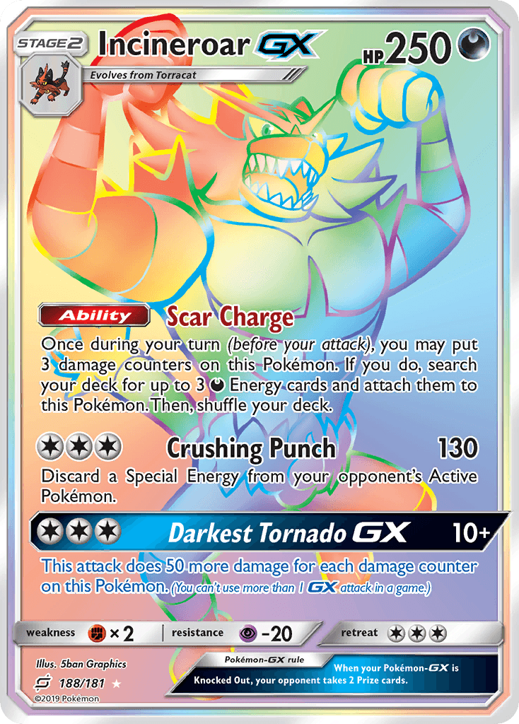 Incineroar-GX 188/181