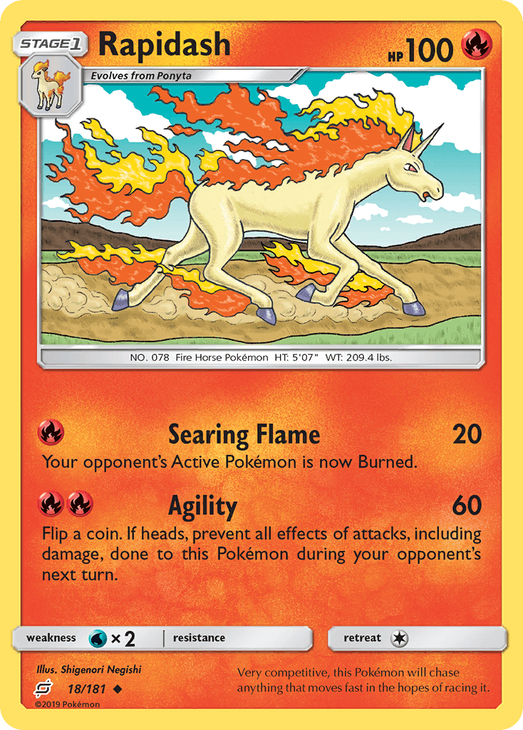 Rapidash 18/181