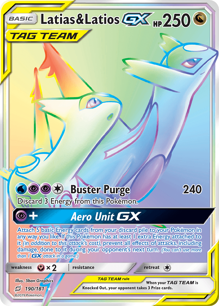 Latias & Latios-GX 190/181