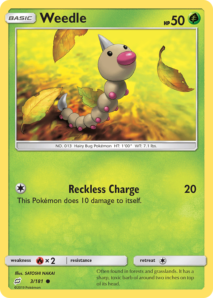 Weedle 3/181