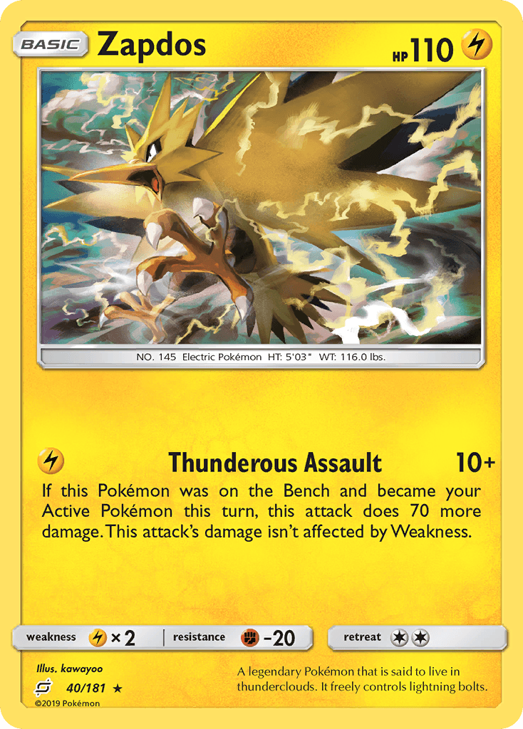 Zapdos 40/181