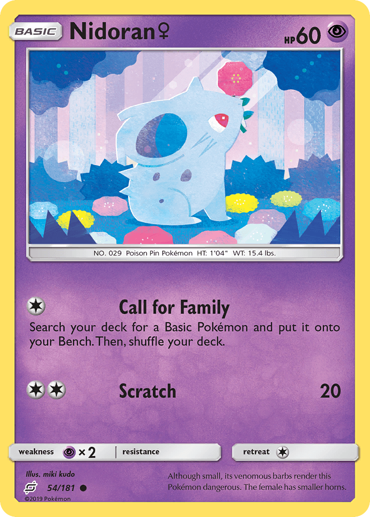 Nidoran ♀ 54/181