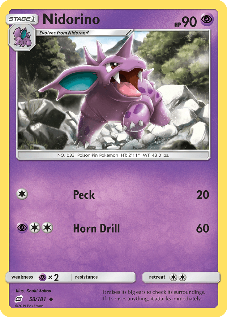 Nidorino 58/181