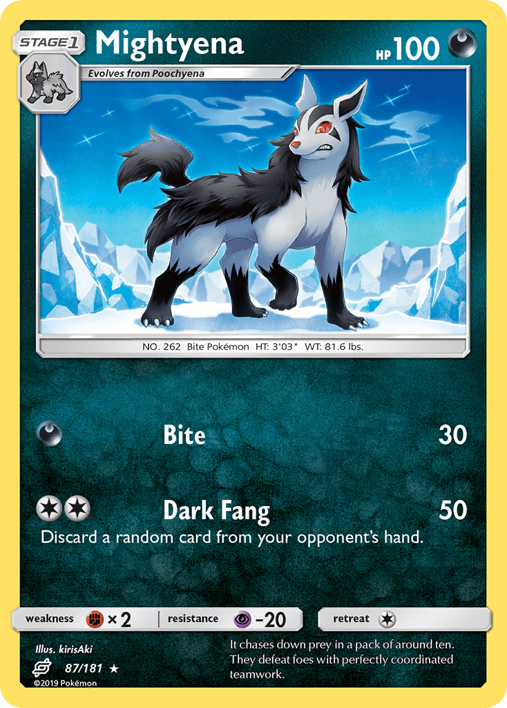 Mightyena 87/181