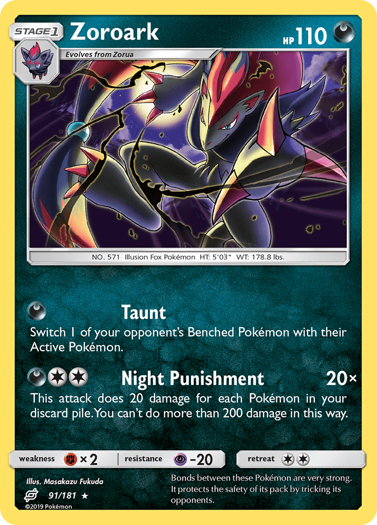 Zoroark 91/181