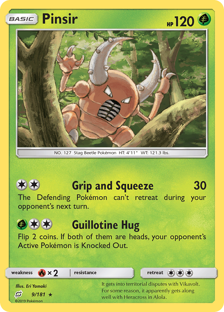 Pinsir 9/181