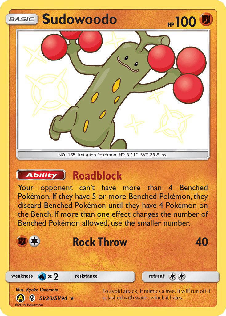 Sudowoodo SV20/94