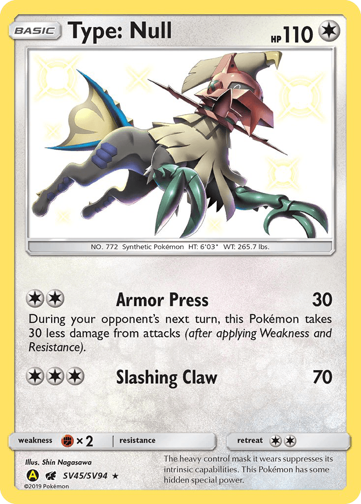 Type: Null SV45/94