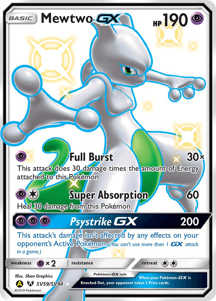 Mewtwo-GX SV59/94