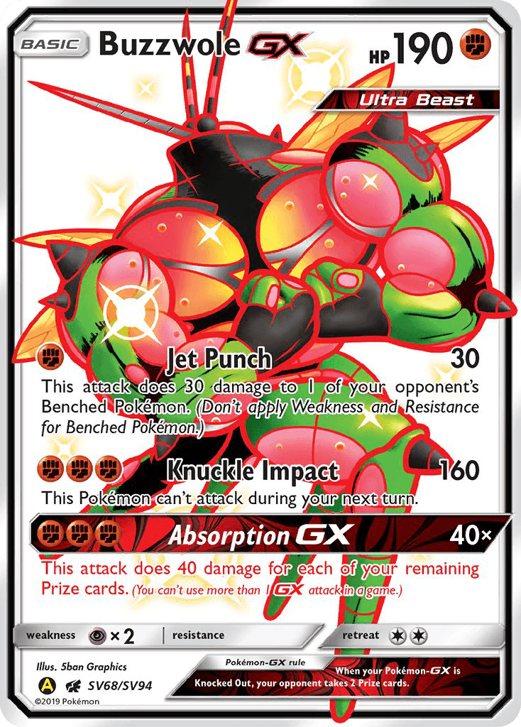 Buzzwole-GX SV68/94