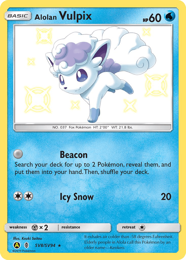 Alolan Vulpix SV8/94