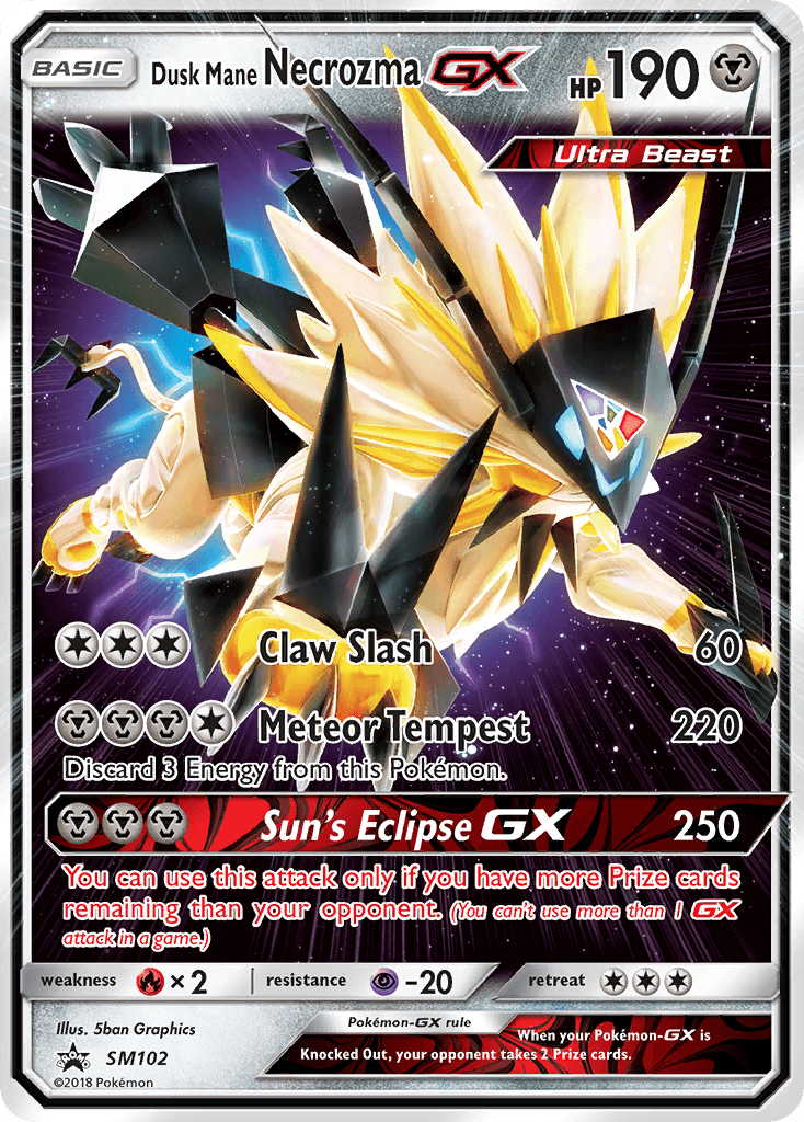 Dusk Mane Necrozma-GX SM102/248