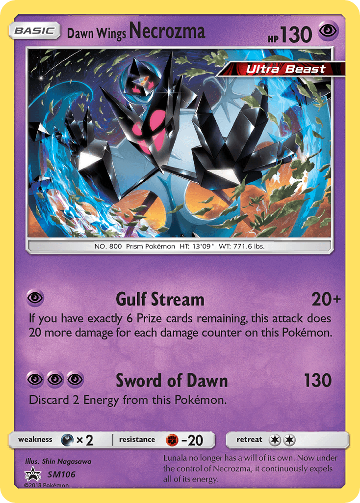 Dawn Wings Necrozma SM106/248