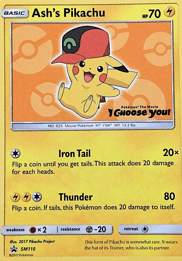 Ash's Pikachu SM110/248