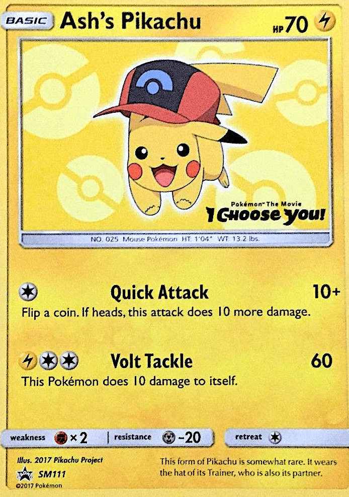 Ash's Pikachu SM111/248