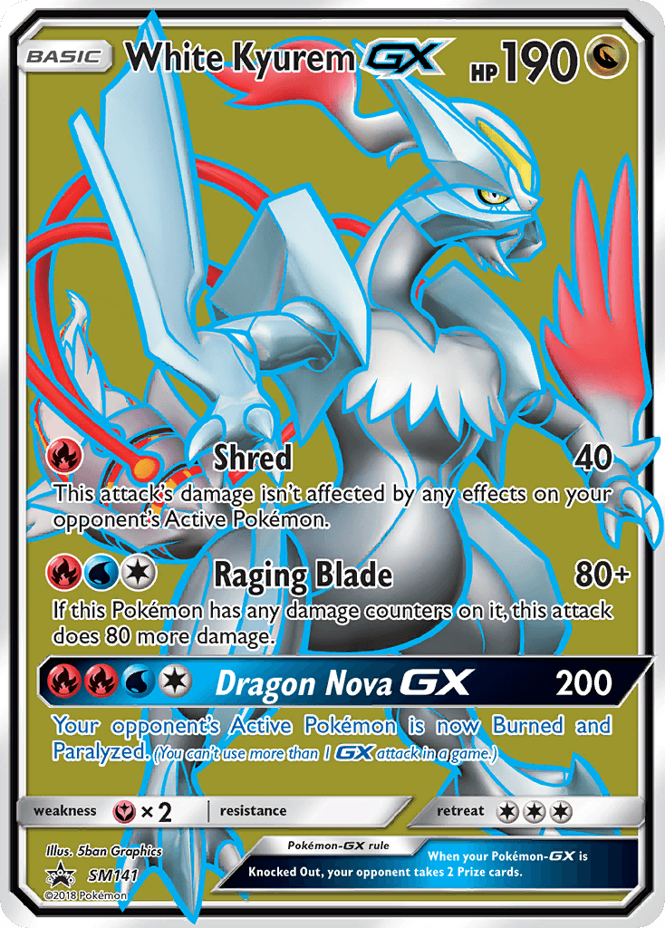 White Kyurem-GX SM141/248