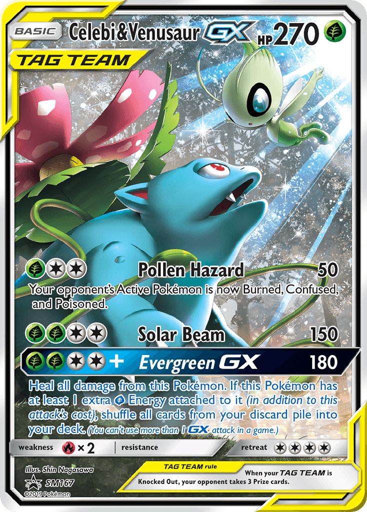Celebi & Venusaur-GX SM167/248