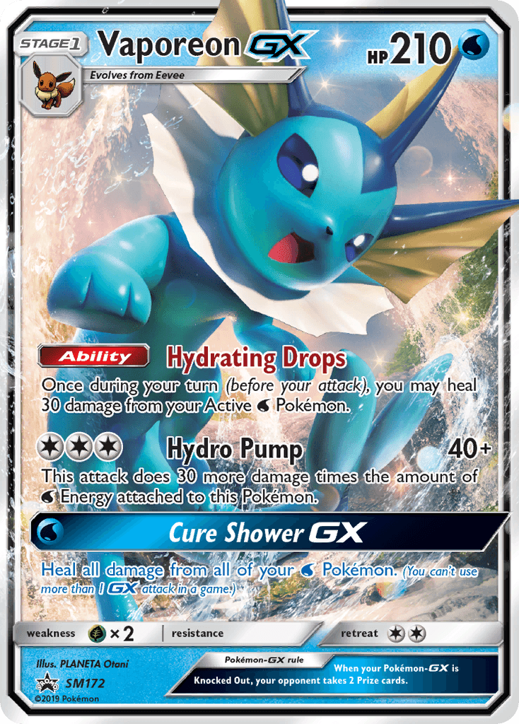 Vaporeon-GX SM172/248
