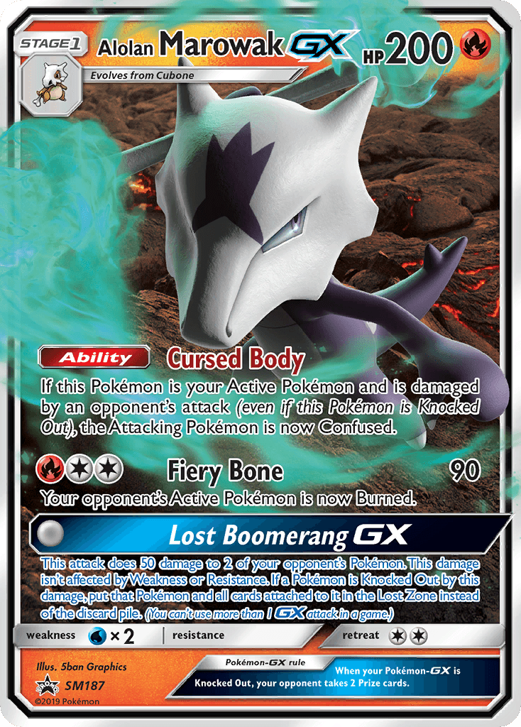 Alolan Marowak-GX SM187/248