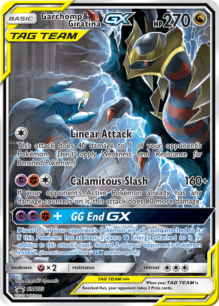 Garchomp & Giratina-GX SM193/248