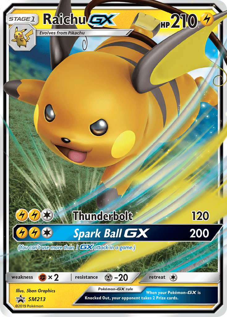 Raichu-GX SM213/248