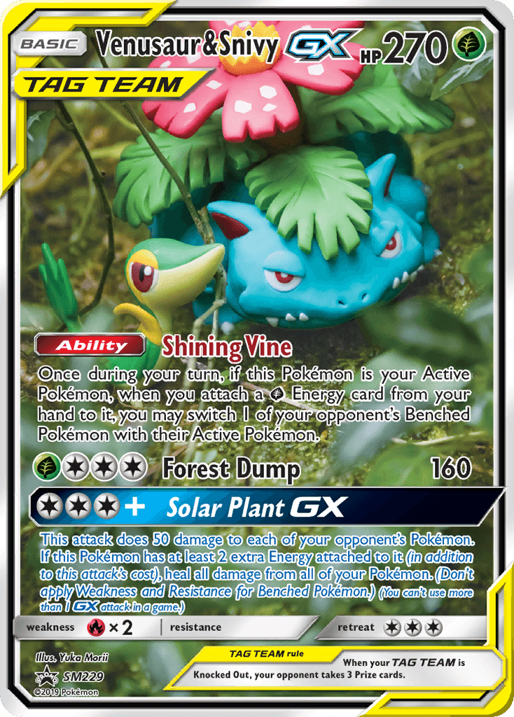 Venusaur & Snivy-GX SM229/248