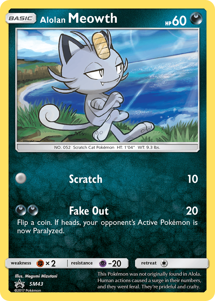 Alolan Meowth SM43/248