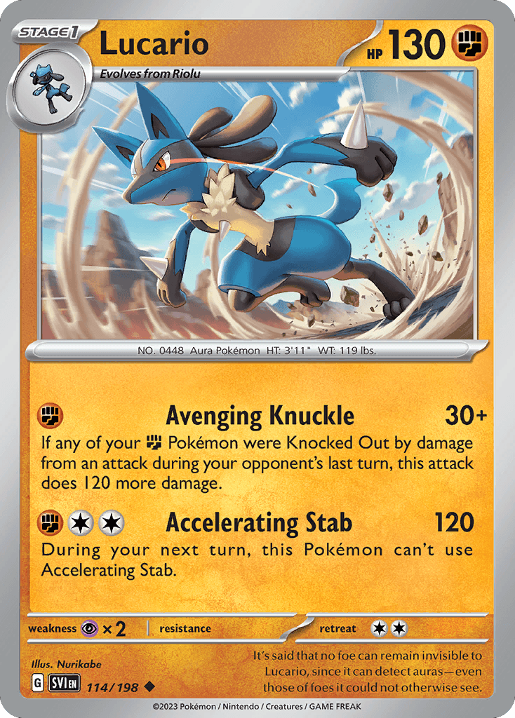 Lucario 114/198