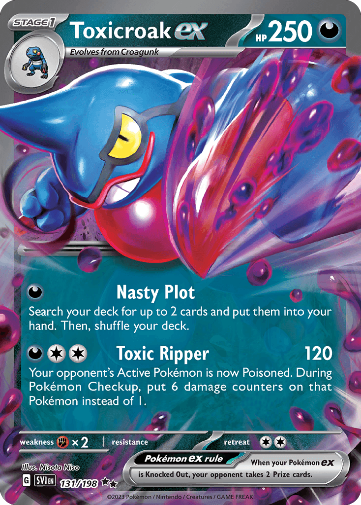 Toxicroak ex 131/198