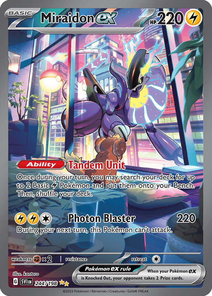 Miraidon ex 244/198