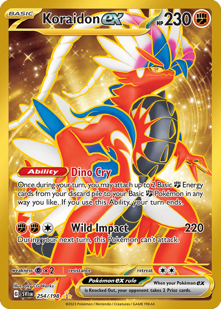 Koraidon ex 254/198