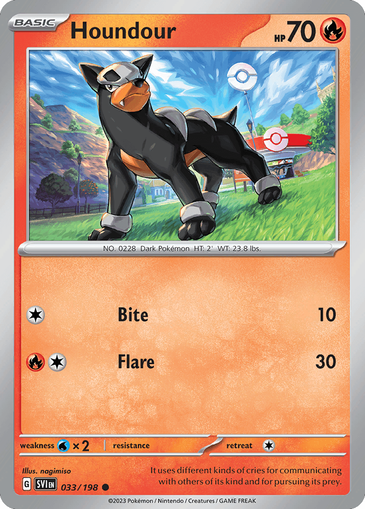 Houndour 33/198