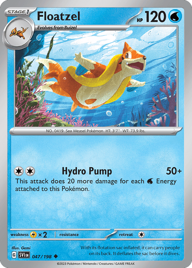 Floatzel 47/198