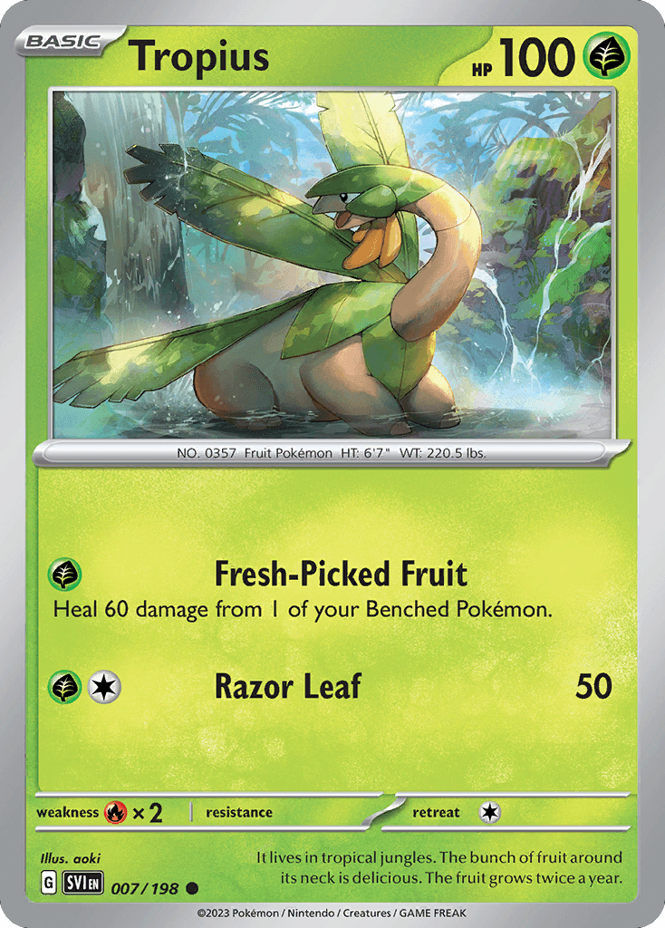 Tropius 7/198