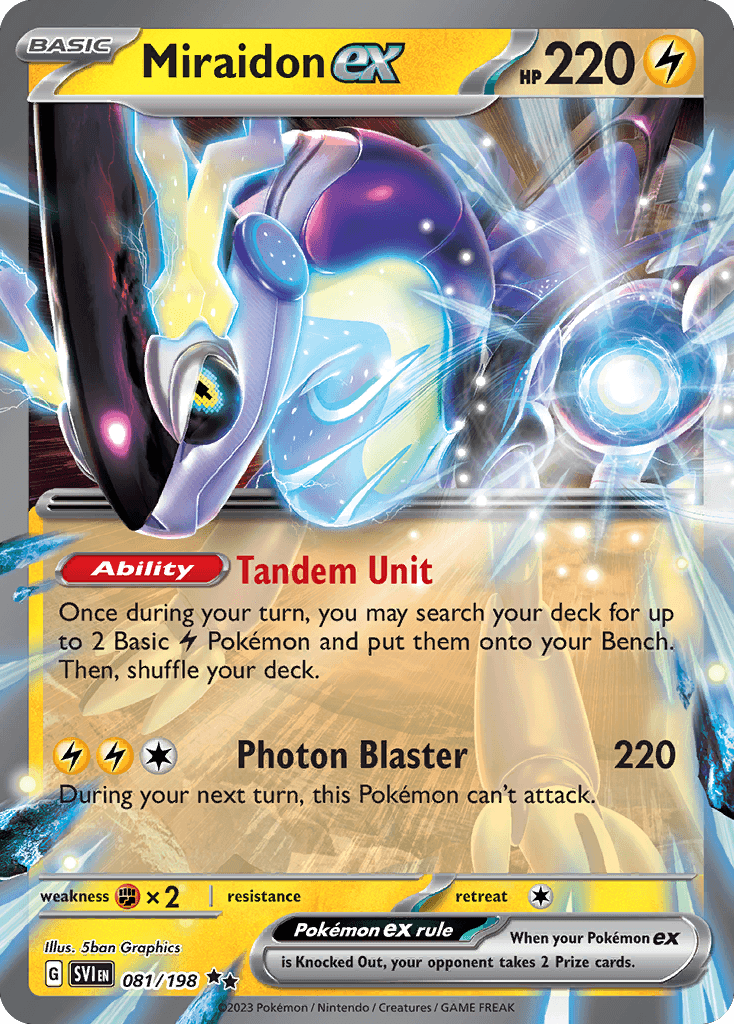 Miraidon ex 81/198