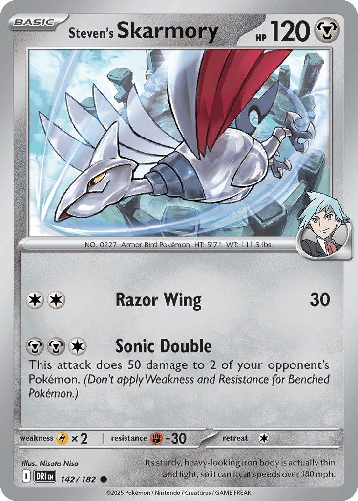 Steven's Skarmory 142/182