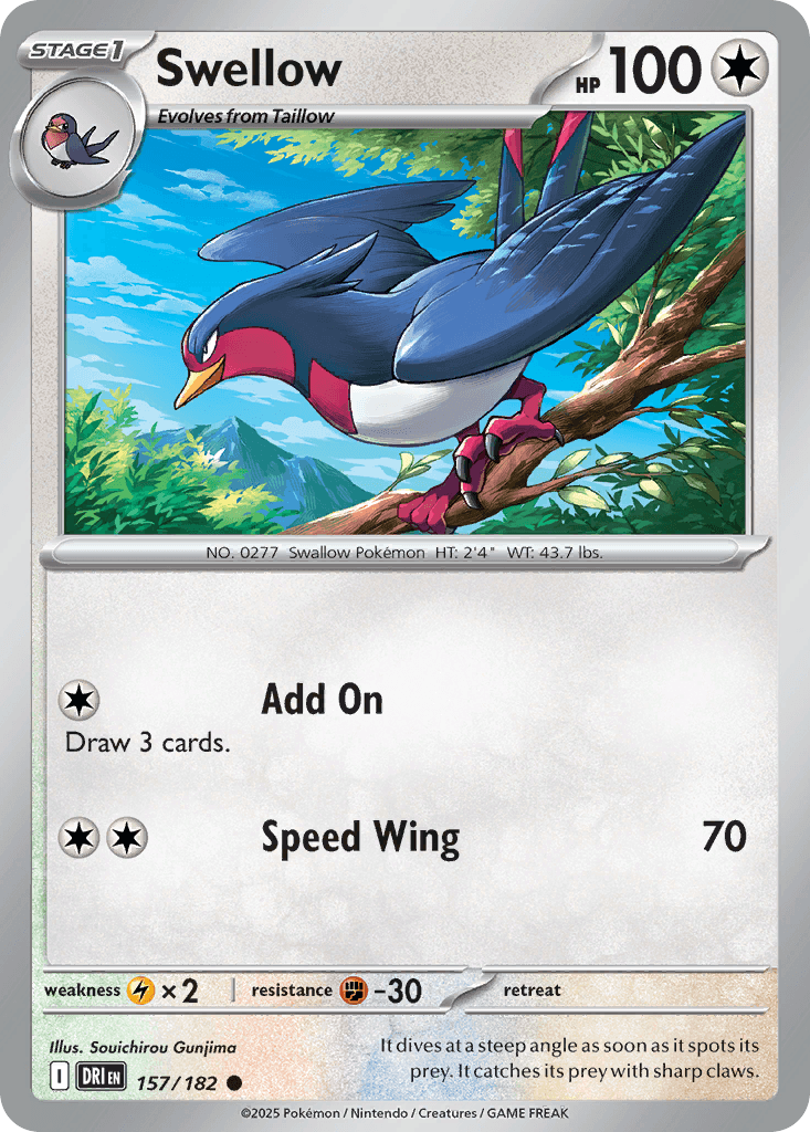 Swellow 157/182