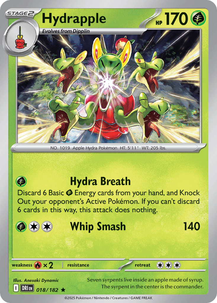 Hydrapple 18/182