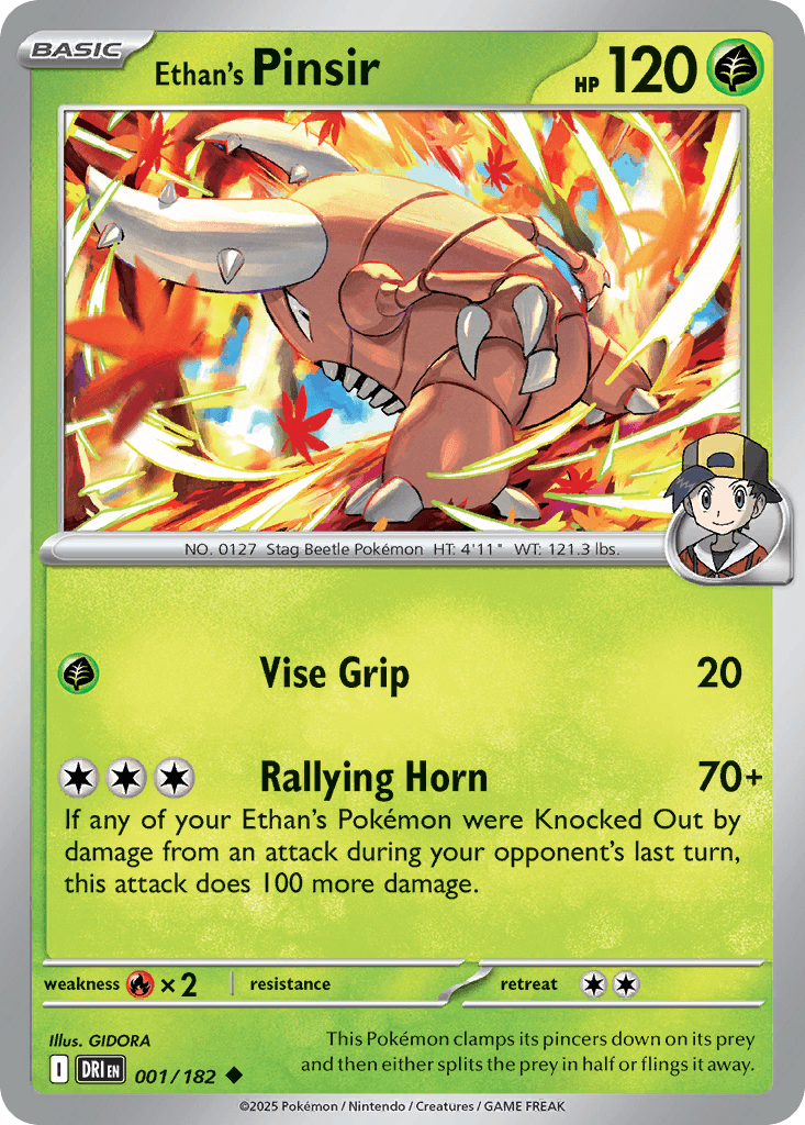 Ethan's Pinsir 1/182