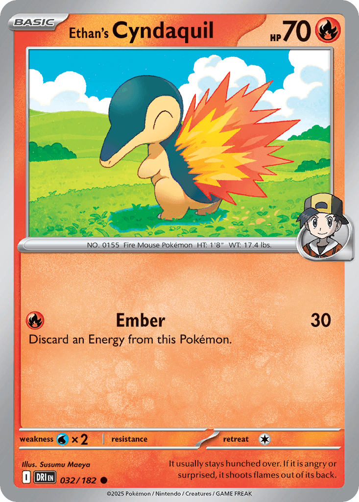 Ethan's Cyndaquil 32/182