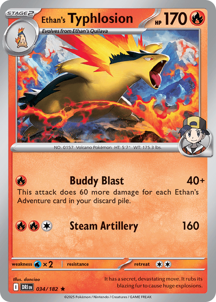 Ethan's Typhlosion 34/182