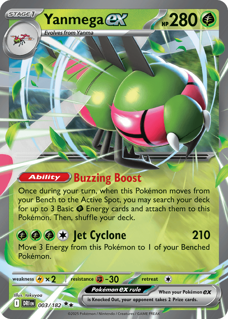 Yanmega ex 3/182