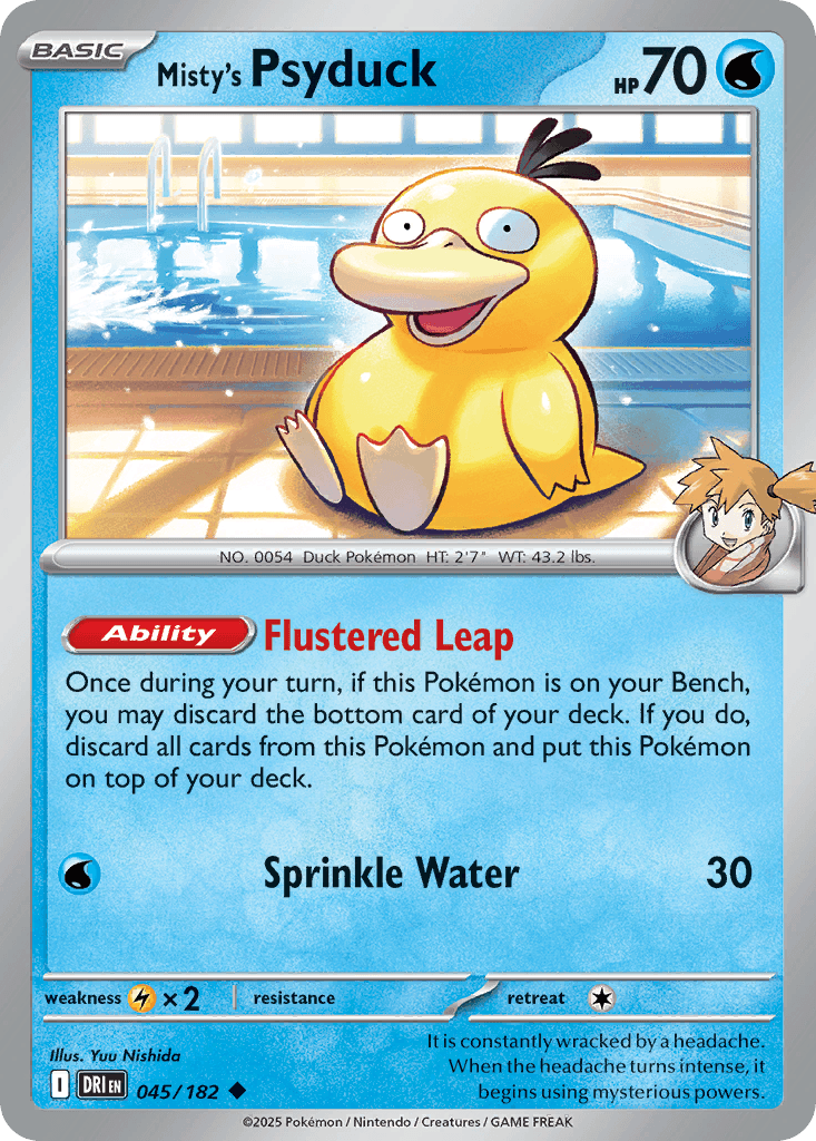 Misty's Psyduck 45/182