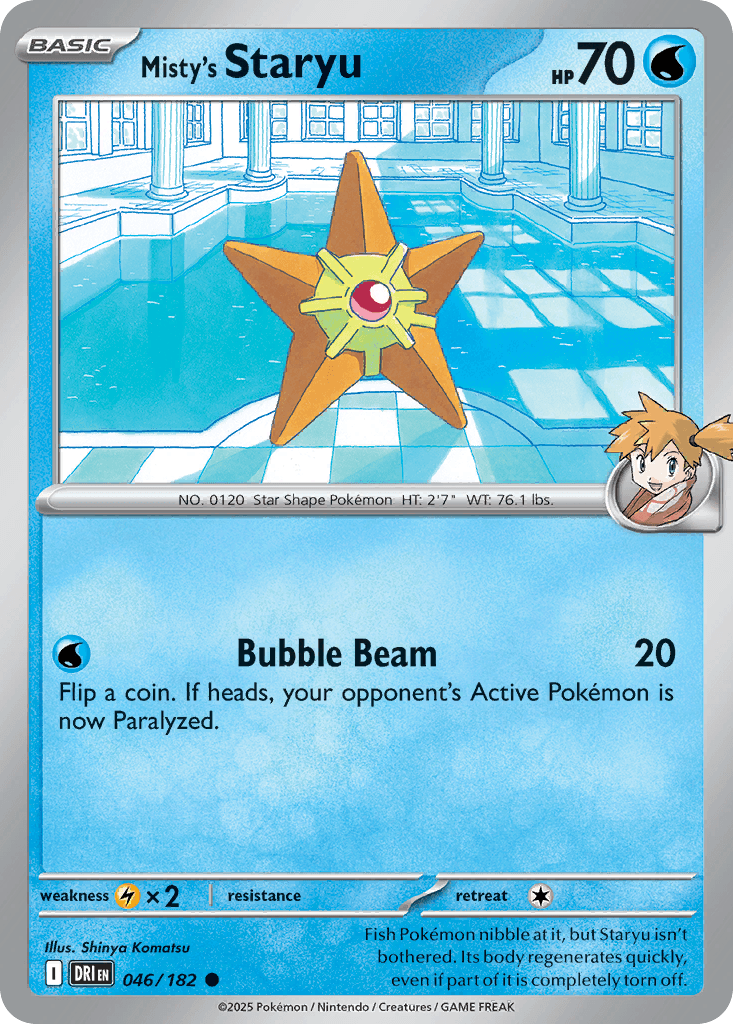 Misty's Staryu 46/182