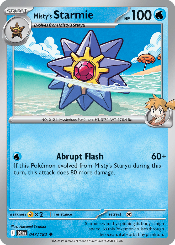 Misty's Starmie 47/182