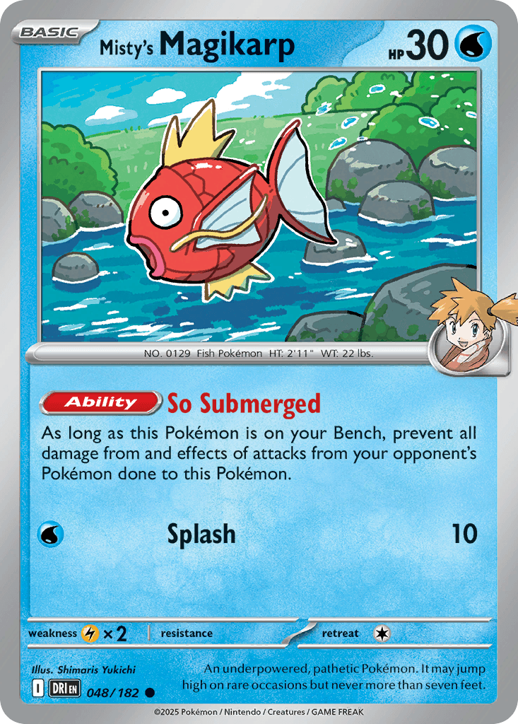 Misty's Magikarp 48/182