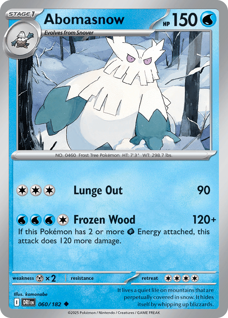 Abomasnow 60/182